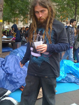 Occupy Wall Street (photo by Michael Shermer)
