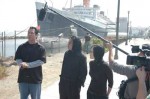 The "Ghost Hunters" offer a warning about the ghosts in the ship