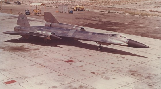 Lockheed's A-12 spy plane of "Project OXCART," which eventually evolved into the SR-71 Blackbird