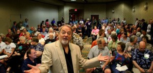 SRO Crowd in  Reno for the Kick-off PSYCHIC BLUES Book Tour at The End of Time Annual  MENSA Gathering