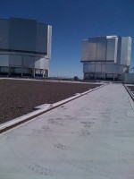 The other two 8.2 meter telescopes at ESO's Paranal observatory in Chile