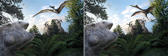 Comparison of original and revised Ankylosaur Attack spread.